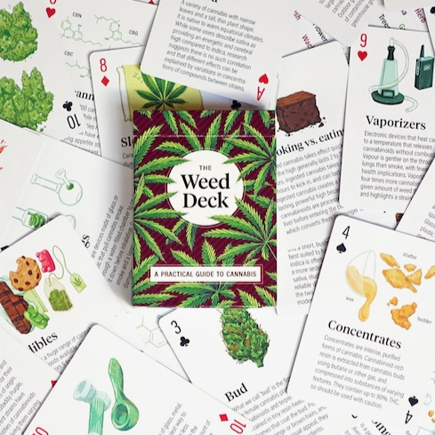 THE WEED DECK: PLAYING CARDS ABOUT CANNABIS