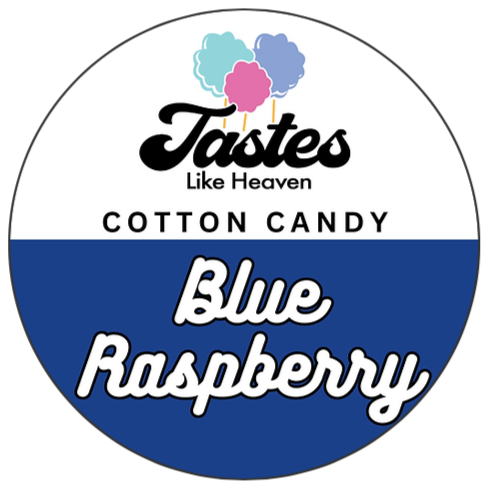 TASTES LIKE HEAVEN COTTON CANDY - BLUE RASPBERRY