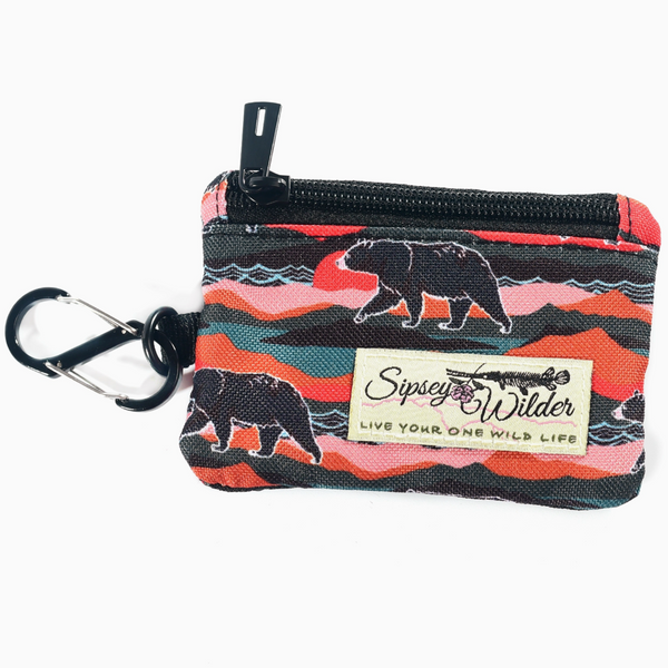 BEAR COUNTRY CLIP WALLET
