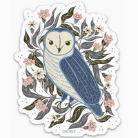 BLUE OWL STICKER