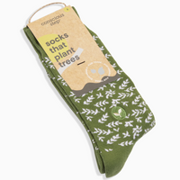 SOCKS THAT PLANT TREES - GREEN BRANCHES