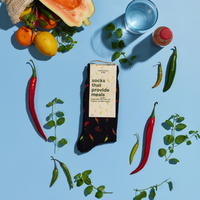 Socks That Provide Meals - Black Peppers