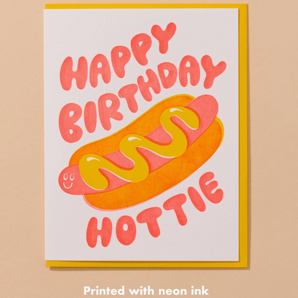 HOT DOG BIRTHDAY HOTTIE CARD