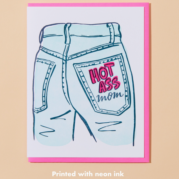 HOT ASS MOM MOTHER'S DAY CARD