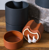 Jett Self-Watering Planter - Rust