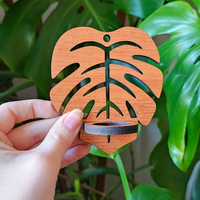 Hanging Propagation Station - Monstera Leaf