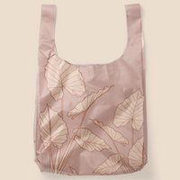 ECO FRIENDLY REUSABLE TOTE - ALOCASIA LEAVES