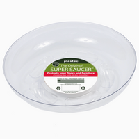 Clear Plant Super Saucer - 3 Sizes