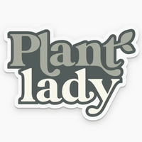 Plant Lady Sticker