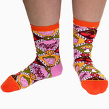Fuck Off Retro Women's Crew Socks