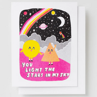 You Light The Stars Card