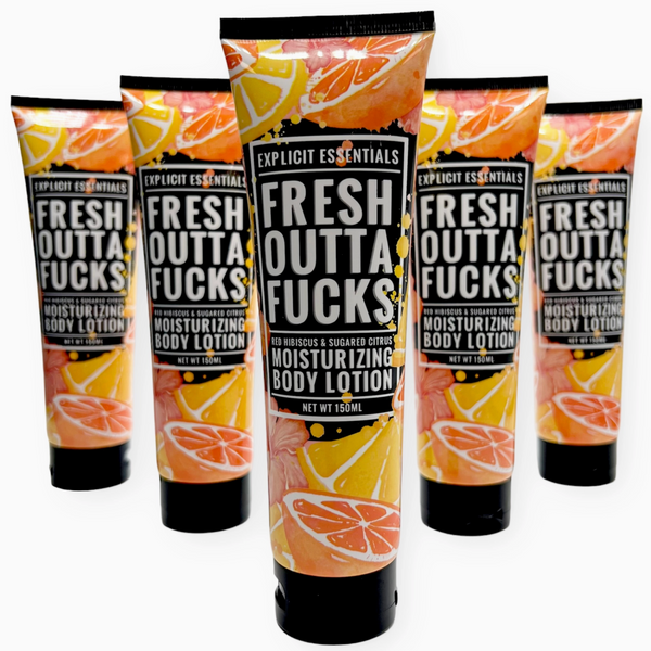 Fresh Outta Fucks Body Lotion