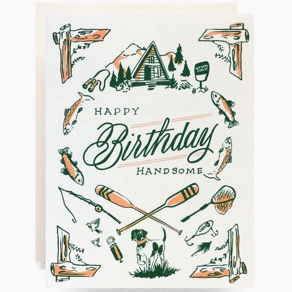 Outdoorsman Birthday Card