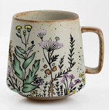 Stoneware Mug - Floral Harmony