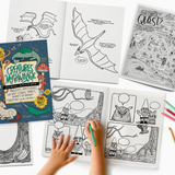 Creatures Of Myth + Magic Coloring + Activity Book