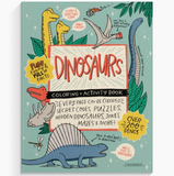 Dinosaurs Coloring + Activity Book