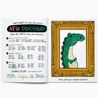 Dinosaurs Coloring + Activity Book