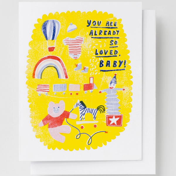 Already So Loved New Baby Card