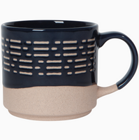 Stoneware Mug - Midnight Murmur