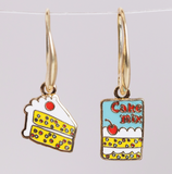 Cake + Cake Mix Dangle Earrings