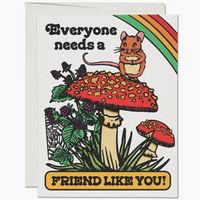 Mouse Friend Like You Card