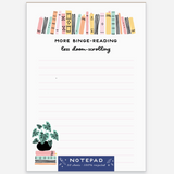 More Binge Reading Notepad