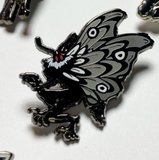 Creeping Mothman Enamel Pin