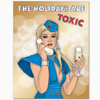 Britney Holidays Are Toxic Card