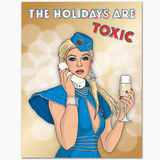 Britney Holidays Are Toxic Card