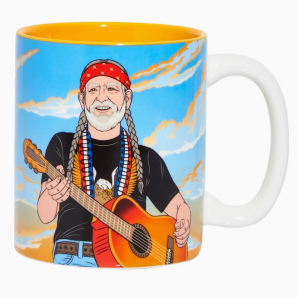 Willie Nelson Guitar Mug