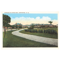 Vintage Style Postcard - Ritter Park, Huntington, WV