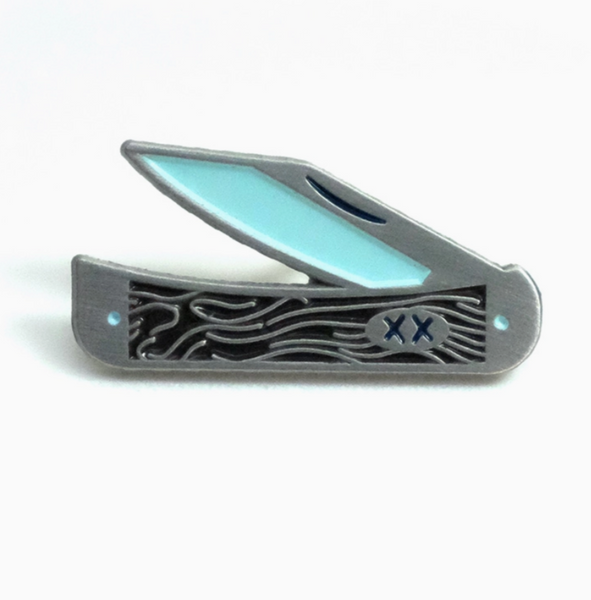 Pocket Knife Enamel Pin