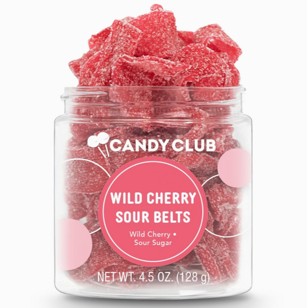 Candy Club - Wild Cherry Sour Belts