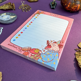 Spooky Cute Zombie Opossum Notepad