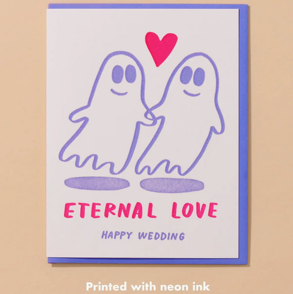 Eternal Love Wedding Card