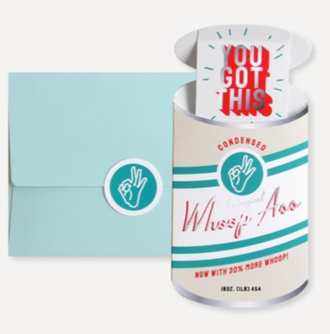 Pop-Up Card - Vintage Inspired Whoop Ass