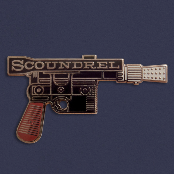 Star Wars Scoundrel Blaster Enamel Pin