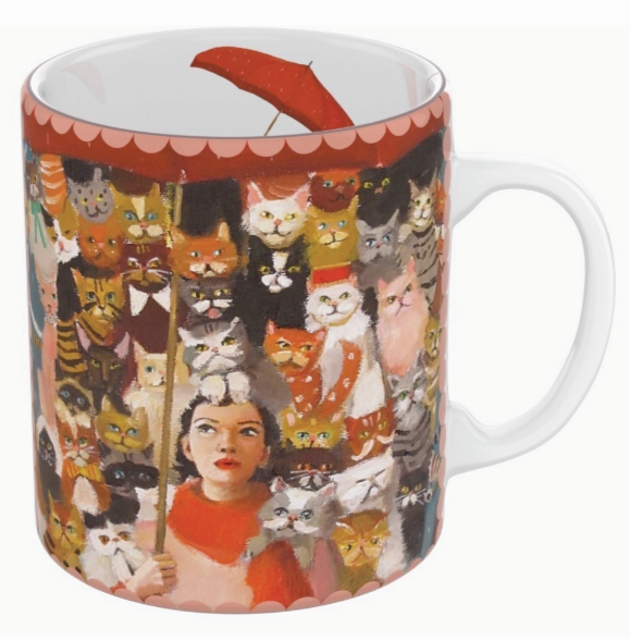 Janet Hill Mug - Cat Countess