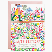 Make The World Beautiful Birthday Card