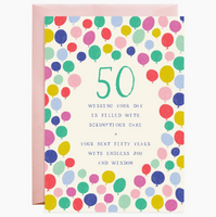 Spiffy Fifty Birthday Card