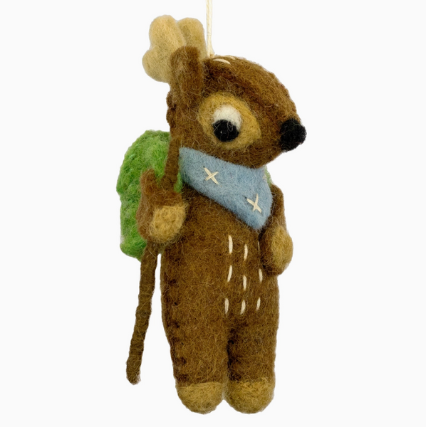 Felt Ornament - Camp Fawn