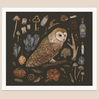 Harvest Owl Print