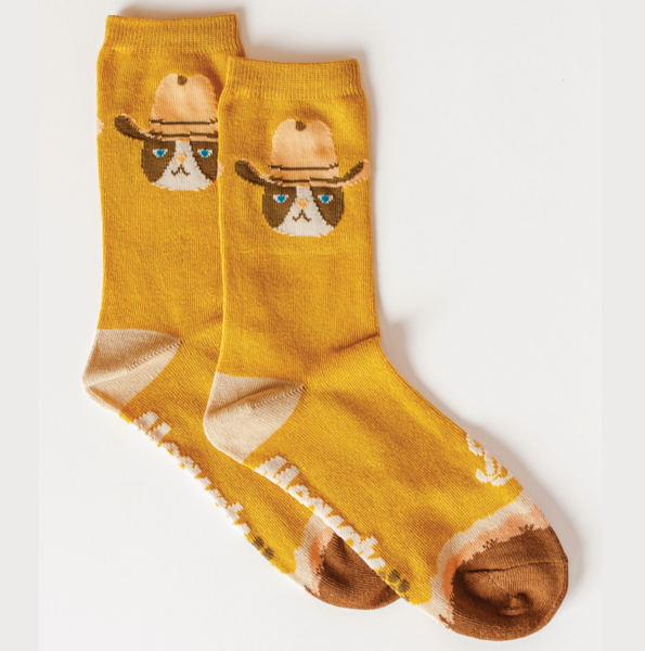 Cat Meowdy Partner Socks