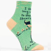 Blue Q Ankle Socks - Long Walks Library