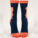 Blue Q Women's Crew Socks - Teachers Rock