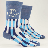 Blue Q Men's Crew Socks - The Handyman