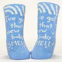 Blue Q Baby Socks - New Baby Smell / Try Not To Fuck Up