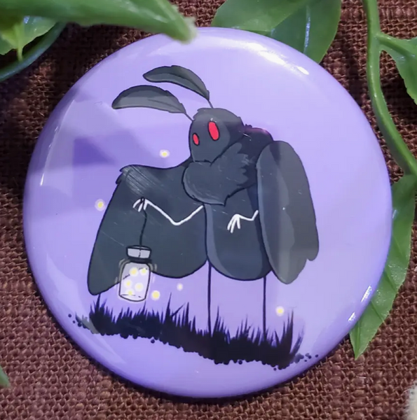 Mothman With Lantern Magnet