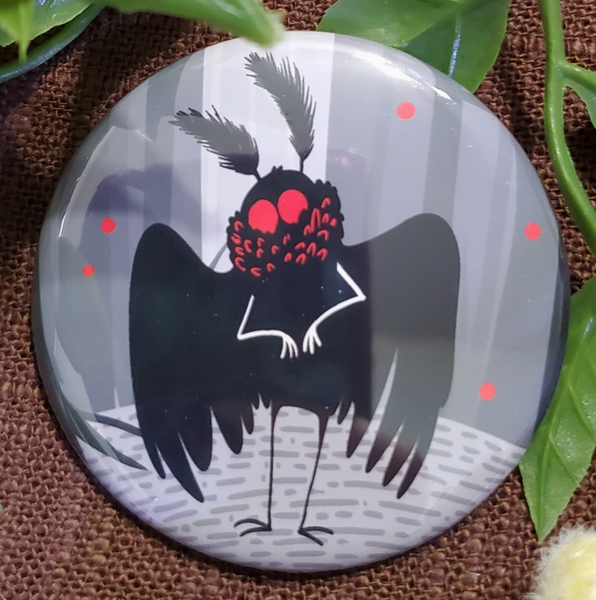 Fancy Mothman Magnet