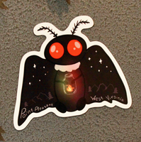 Mothman Lantern Magnet